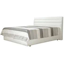 Möbel Kraft Boxspringbett 182 x 116 cm Weiß