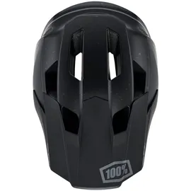 100% Trajecta Fidlock Fullface Helm-Schwarz-L