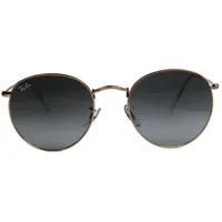 Ray-Ban Round Metal Herren-Sonnenbrille Vollrand Rund Metall-Gestell, gold