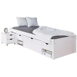 Interlink Funktionsbett Till 90 x 200 cm weiß