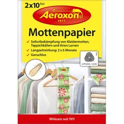 Aeroxon Motten-Papier 2x 10ST