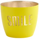 Giftcompany Windlicht Madras Neon Gelb