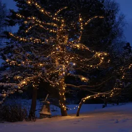 Star Trading LED-Lichterkette 10 m spritzwassergeschützt warmweiß
