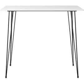 vidaXL Bartisch 120 x 60 x 105 cm Weiß