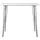 vidaXL Bartisch 120 x 60 x 105 cm Weiß