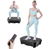 Vibrationsplatte, Leise Fußmassage Vibrationsplattform für Ganzkörpertraining