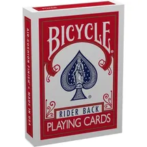 Königsfurt Verlag Bicycle Rider Back in Rot oder Blau (807 Classic Tuck, (Designer Spielkarten, Poker, Skat...)