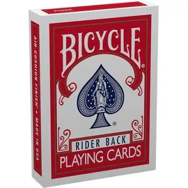 Königsfurt Verlag Bicycle Rider Back in Rot oder Blau (807 Classic Tuck, (Designer Spielkarten, Poker, Skat...)