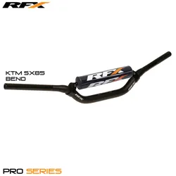 RFX 28,6 mm Pro F8 konischer Lenker (mit Stütze) (Schwarz) - KTM SX85