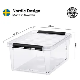SmartStore Classic 30 x 18 x 40 cm 1-tlg. transparent
