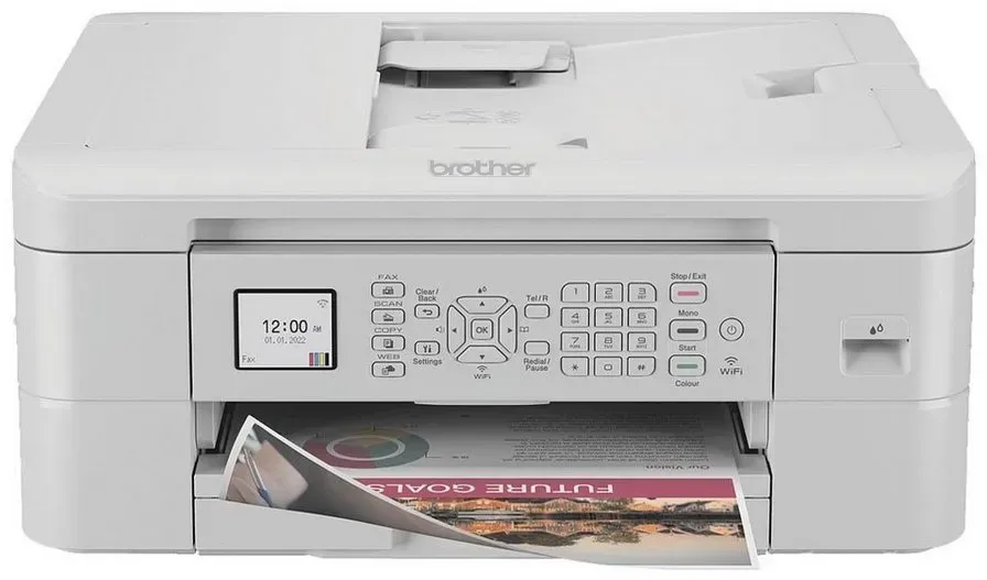Brother MFC-J1010DW Multifunktionsdrucker, (4-in-1, WLAN, A4) weiß