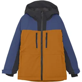 Color Kids Übergangsjacke Schwarz/Blau/Orange 164