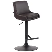 CLP Barhocker Club Kunstleder braun/schwarz