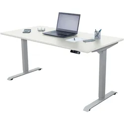 Schreibtisch elektrisch höhenverstellbar, Ergonomische Arbeitstisch, Gestell und Tischplatte