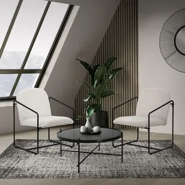 ML-Design Relaxsessel 2er Set Polyester 0 x 0 x 0 cm Beige