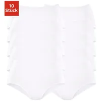 PETITE FLEUR Taillenslip 10 St. Weiß 48/50