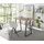 Stolkom Barhocker Sofia 54 x 60 x 103,5 cm Beige/Schwarz