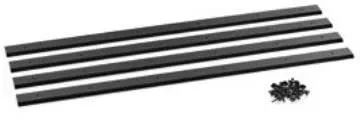 VELUX Kappleisten-Set für Flachdach-Fenster ZZZ   210U 120120 für CFU/CVU, Alu, schwarz