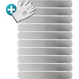 Gardebruk Rasenkante verzinkt 20m x 14cm hoch Silber,