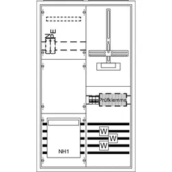 STRIEBEL & JOHN Mess-und Wandlerschrank KS4211