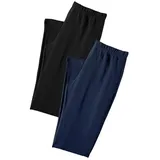 vivance active by lascana Caprihose eng blau 52/54