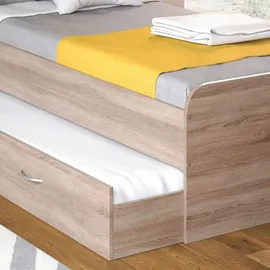 VitaliSpa Funktionsbett Enzo Sonoma Eiche