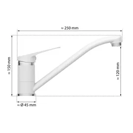 Eisl Speed weiß matt NI182SCR-W