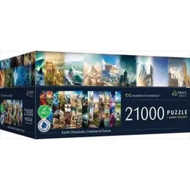 Trefl UFT Puzzle 21000 - Earth Chronicles: Creation to Future"/ ADOBE STOCK_L Mix 70%