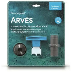ARVES Handbohrer, Set, 1 Zoll - grau