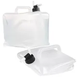 Semptec Faltbarer Wasserkanister transparent 26 x 27 x 33 cm
