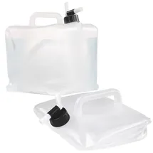Semptec Faltbarer Wasserkanister transparent 26 x 27 x 33 cm