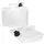 Semptec Faltbarer Wasserkanister transparent 26 x 27 x 33 cm