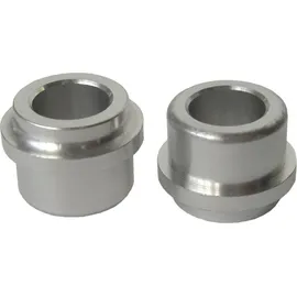 srsuntour Alubuchsen Paar für Dämpferauge 12,7 mm Bohrung 8 mm Dämpfer 35 mm Silber