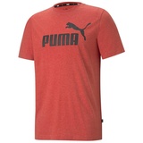 Puma T-Shirt Essentials Heather T-Shirt Herren rot