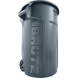 Rubbermaid Brute 167 Liter, grau, aus Kunststoff, mit Rädern