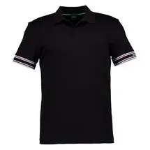 Boss Green Polo-Shirt schwarz Slim Fit