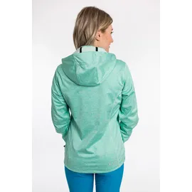DEPROC activ DEPROC Active Softshelljacke JOSEPHIN PEAK WOMEN mit abnehmbarer Kapuze grün 46 (L)