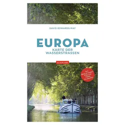 Europa Karten der Wasserstr.