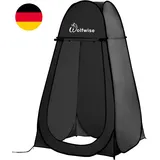 Wolfwise Pop-Up Duschzelt Camping & Umkleidezelt – Kompakt & Leicht 2Kg Mit Tasc