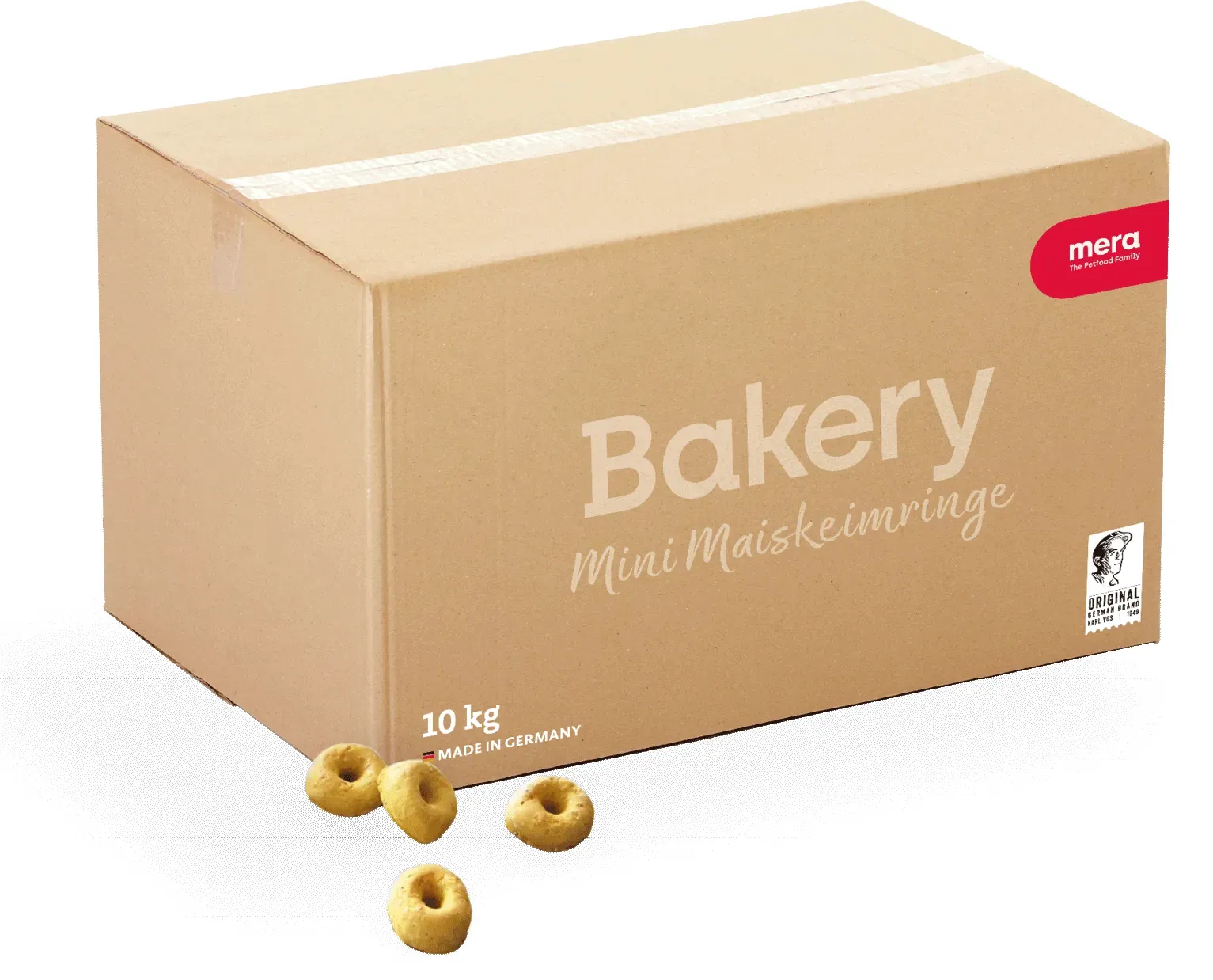mera Bakery Mini Maiskeimringe Leckerli für Hunde | Die schmackhafte Belohnung | Hundesnacks | Lecker und gesund belohnen, trainieren und verwöhnen 10kg