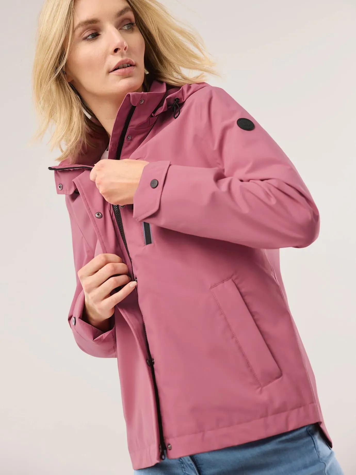 Walbusch Damen Aquastop Jacke Rosa