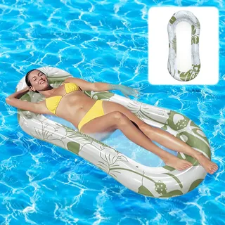 Aufblasbare Wasserhängematte: Pool-Luftmatratze für entspannte Stunden