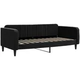 vidaXL Tagesbett 100 x 200 cm schwarz