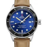 Swiss Military SM34088.05, blau, sportlich - Braun/Blau