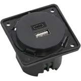 Berker USB-Steckdose 230V 2-fach Anthrazit 2 St.