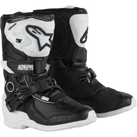 Alpinestars Tech 3S Kinder Stiefel Weiß/Schwarz 30