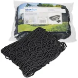 8 X Anhängernetz, Gepäcknetz Zur Ladungssicherung, Reißfest, Flexibel, Dehnbar Bis 3x2 Meter, Abdecknetz, Schwarz