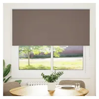 VidaXL Verdunkelungsrollo Kaffeebraun 165x150 cm Stoffbreite 161,6 cm