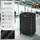 Tectake Koffer-Set 4-tlg. schwarz