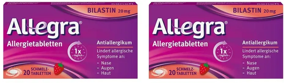 Allegra Allergietabletten 20 Mg Schmelztabletten